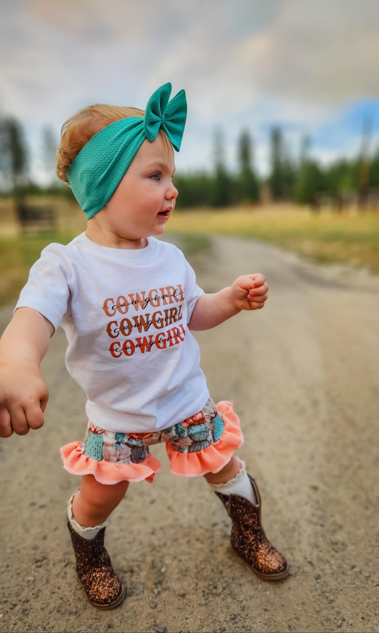 Cactus Cutie Ruffle Shorties