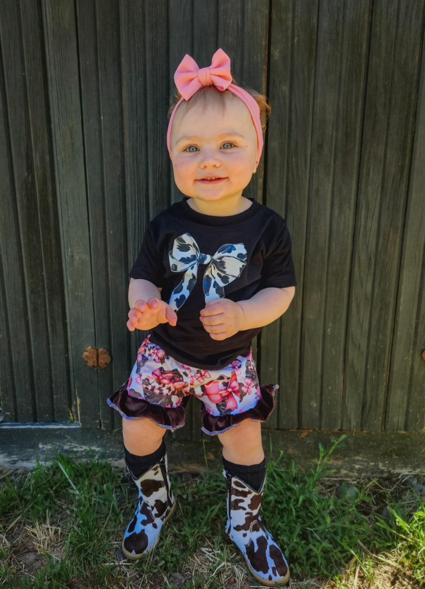 Coquette Cowgirl Ruffle Shorties