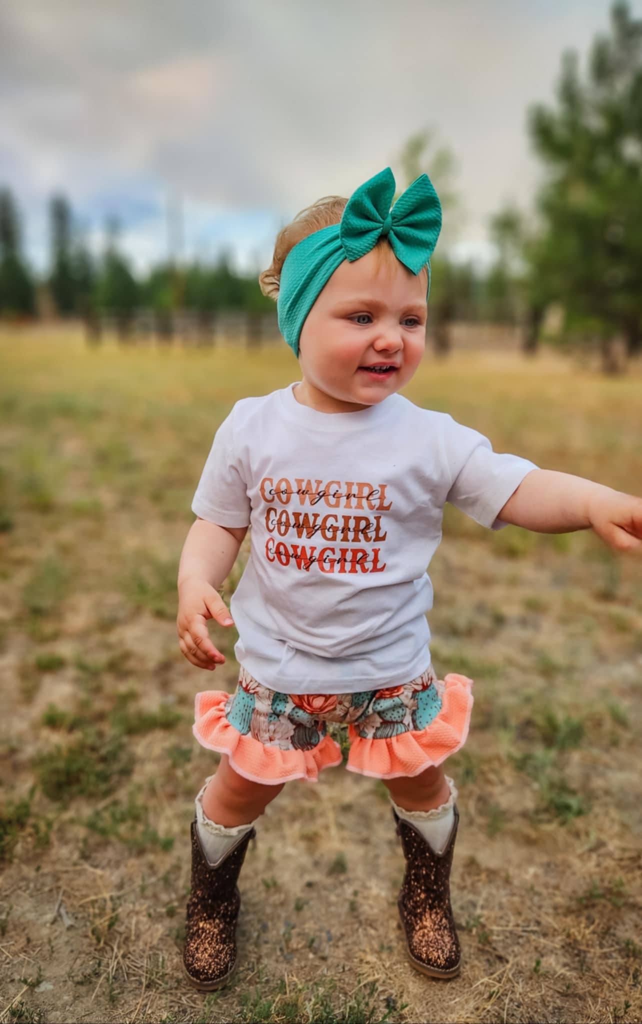 Cactus Cutie Ruffle Shorties