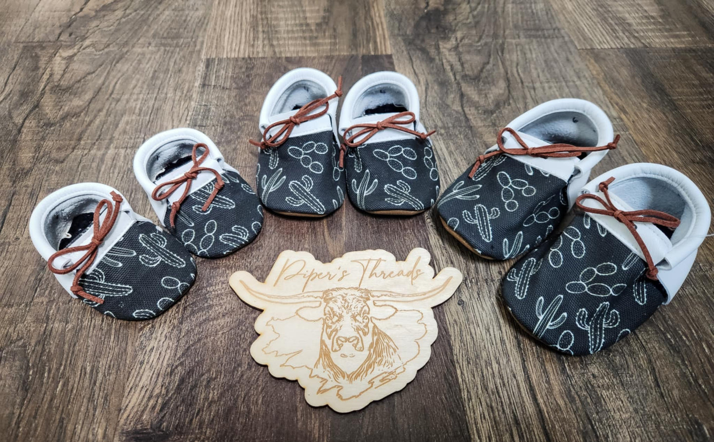 Cactus Baby Moccasins