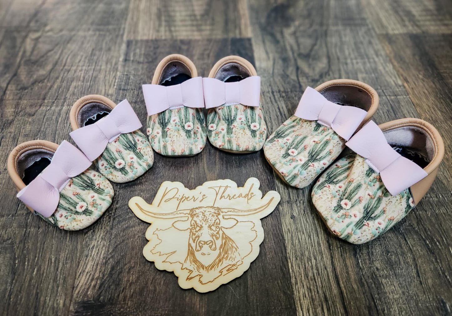 Cactus Baby Moccasins
