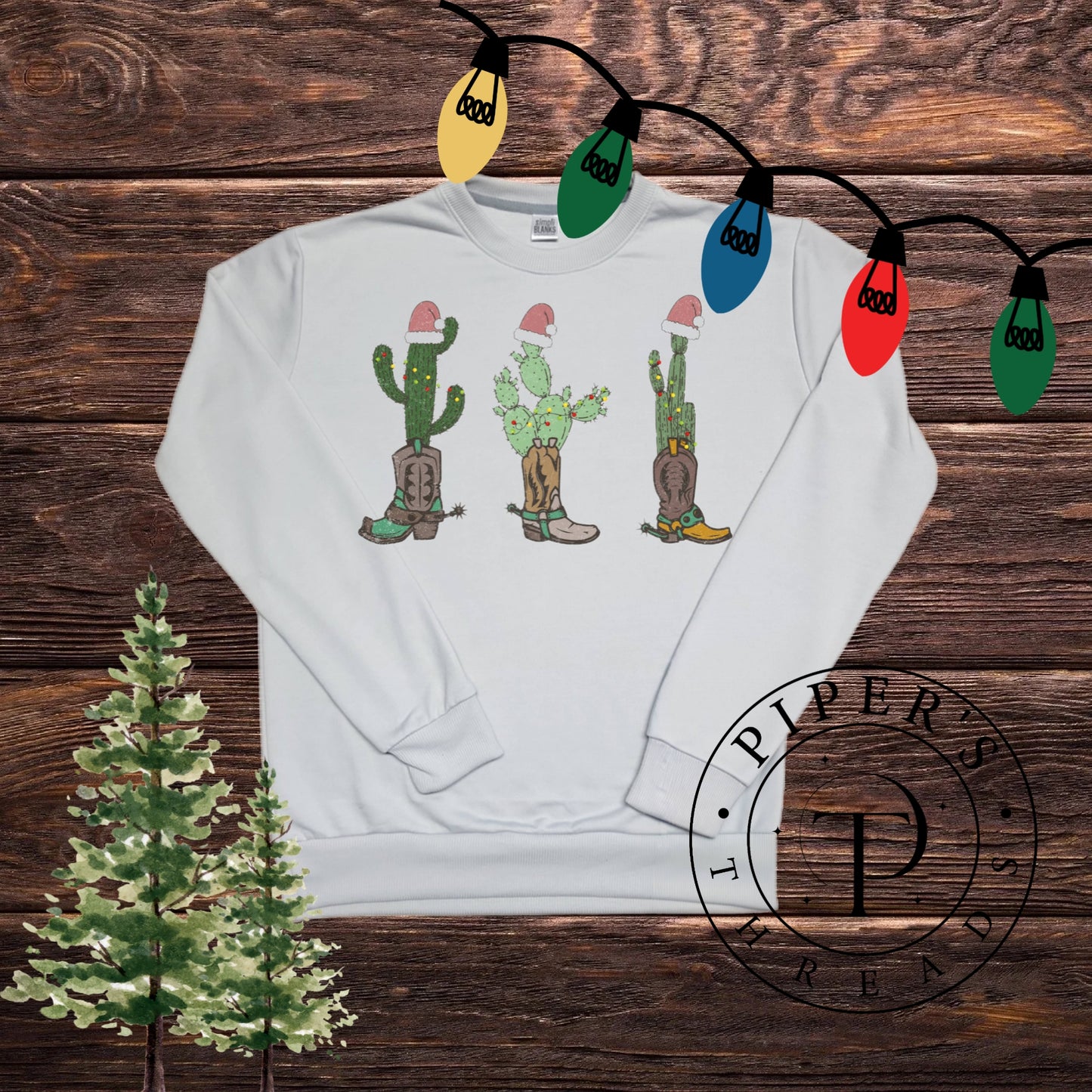 Pre-Order Christmas Cactus Boots