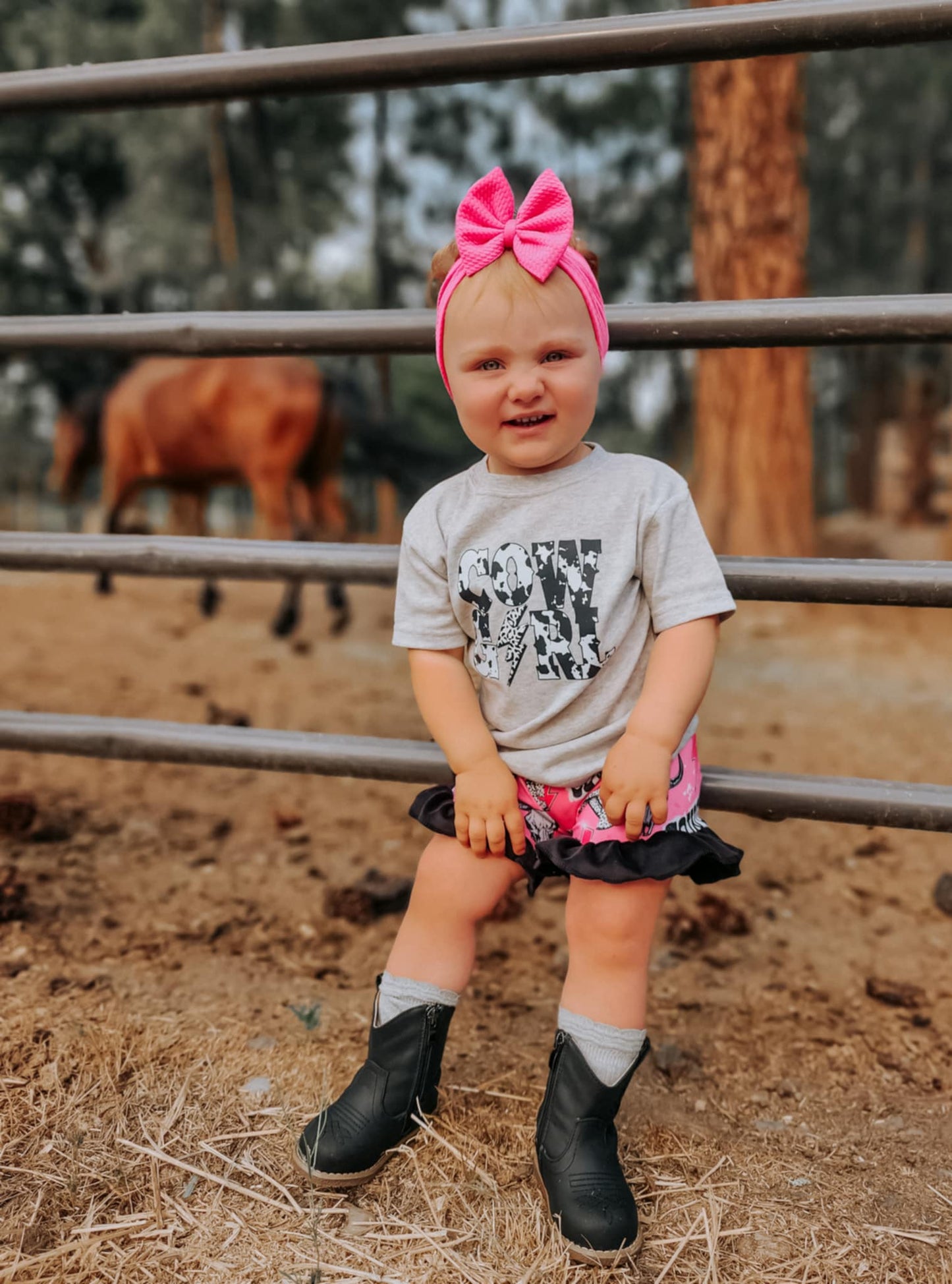 Cowhide Cowgirl Shirt