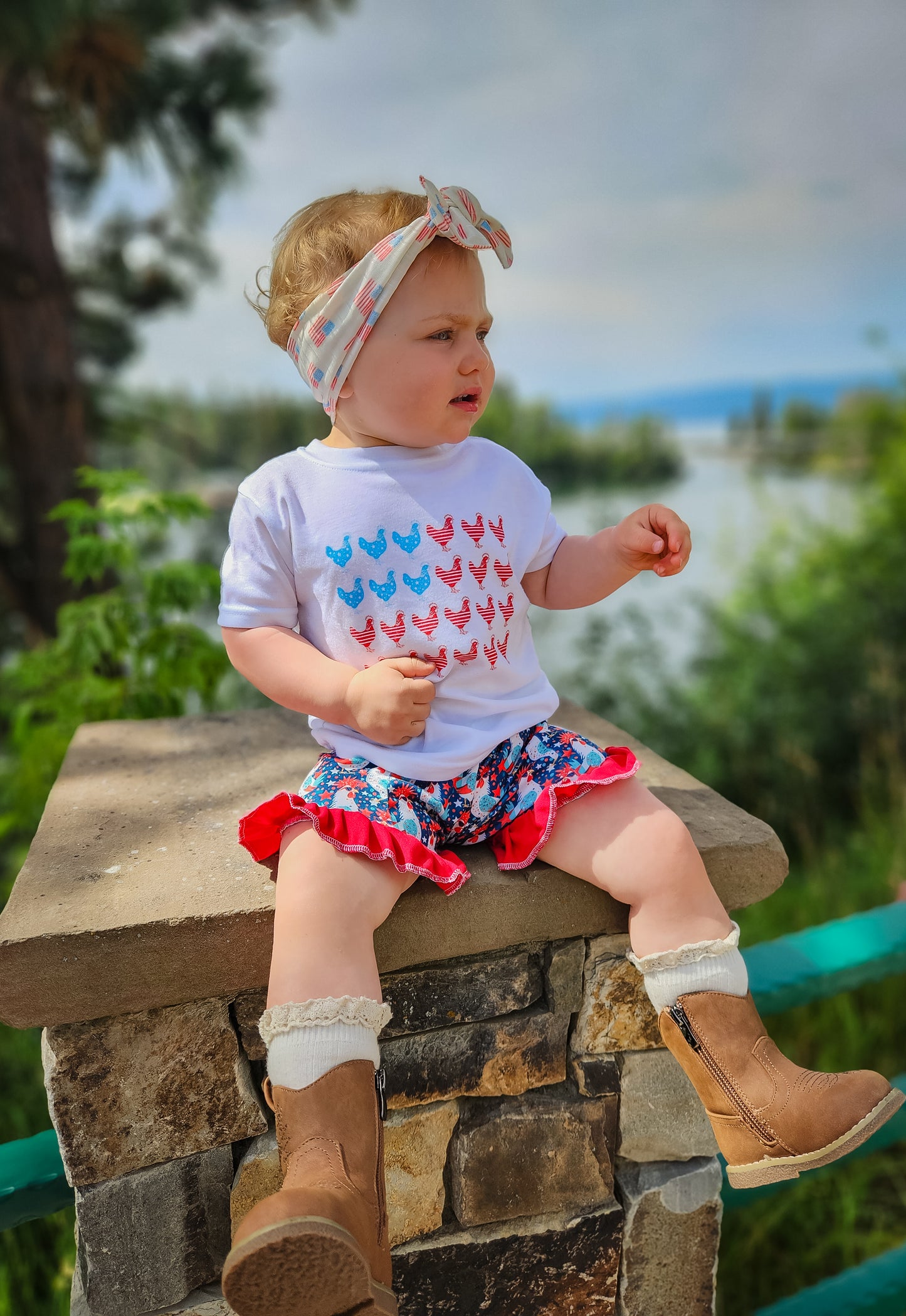 Chicken Flag Shirt