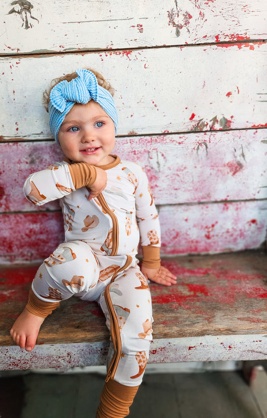 Wrangle Romper Bamboo Pajamas