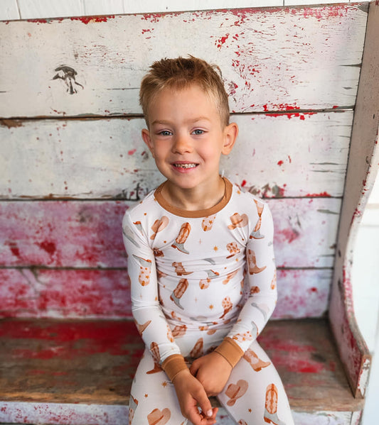 Wrangle Two Piece Bamboo Pajamas