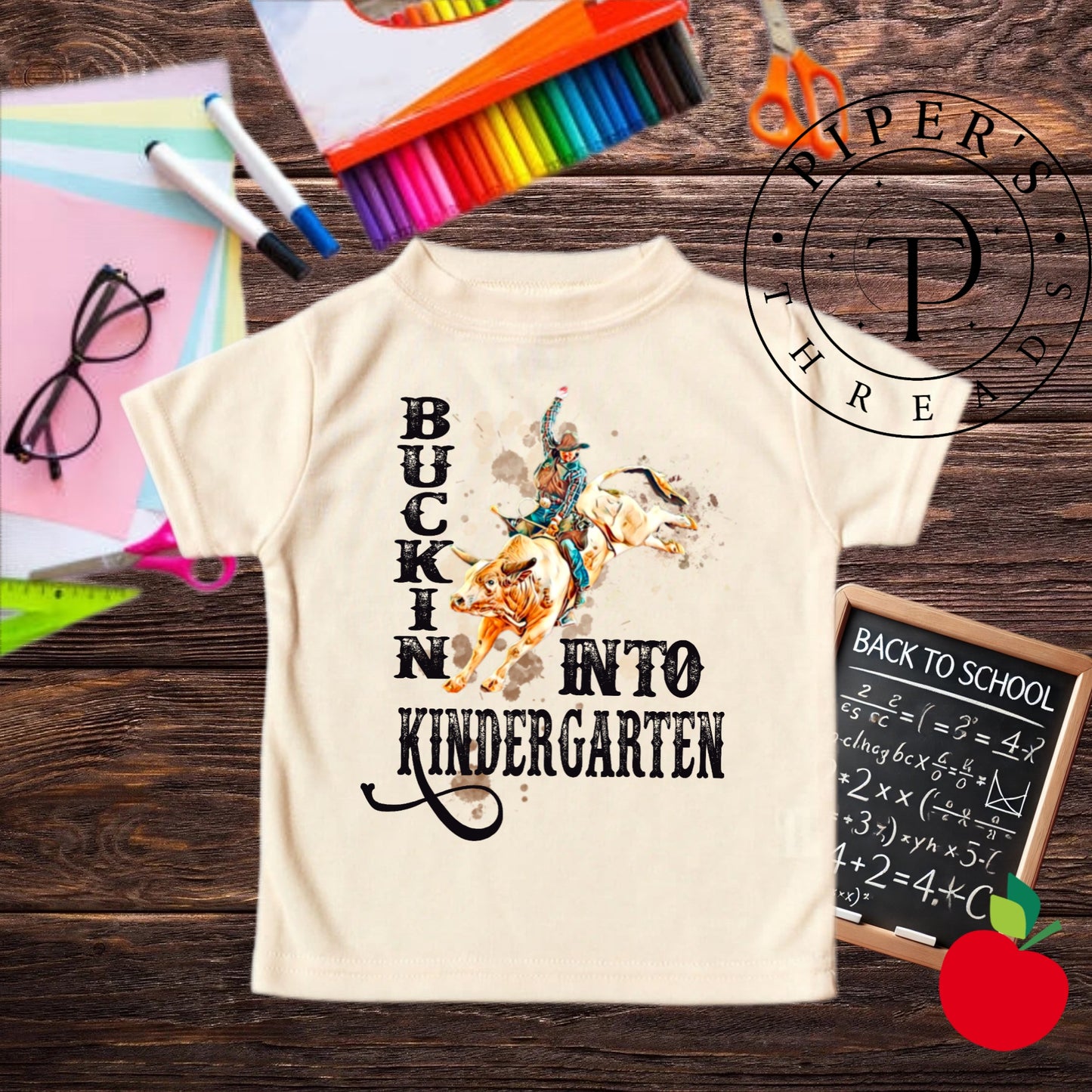 Pre-Order Custom Buckin into Grade Shirt