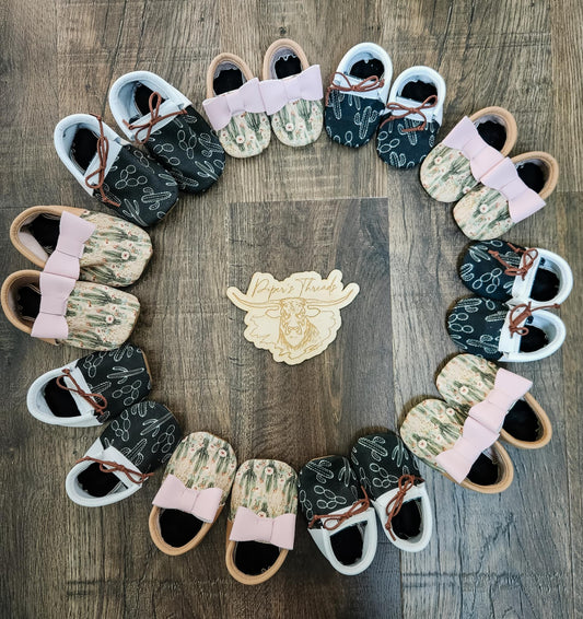 Cactus Baby Moccasins