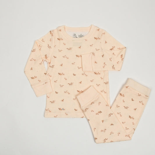 Wild Horses Bamboo/Organic Cotton Pajamas Two Piece