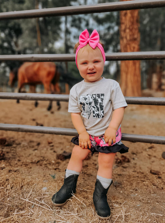 Cowhide Cowgirl Shirt