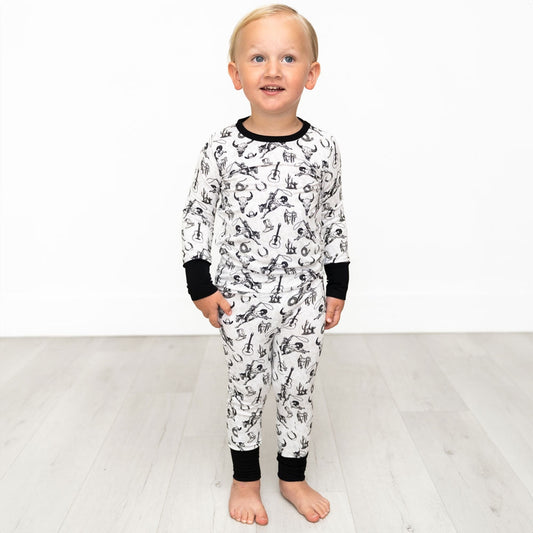 Rodeo Smoke Bamboo Pajamas Two Piece